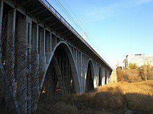 мост через реку царицу