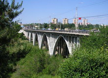 мост через р. царица в г. волгограде
